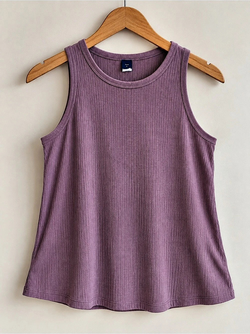 Old Navy Luxe Ribbed Tank Top Purple Size Small